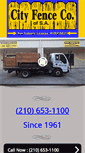 Mobile Screenshot of cityfencesa.com